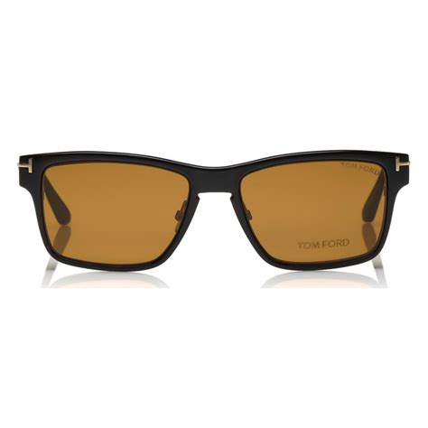 tom ford sunglasses clip on squared